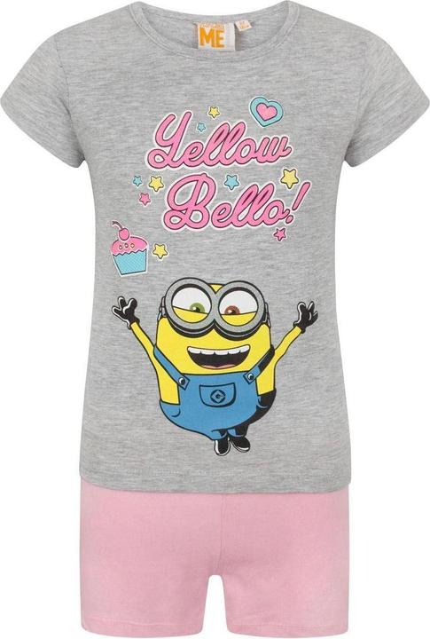 Image du produit Despicable Me - Ensemble de pyjama court YELLOW BELLO! - Fille (128)