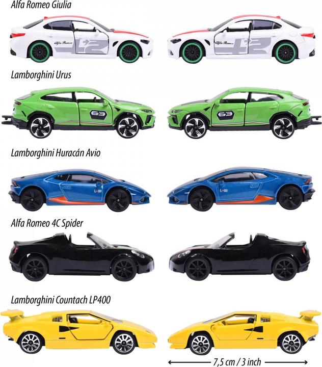 Produktbild Majorette Dream Cars Italien Autos