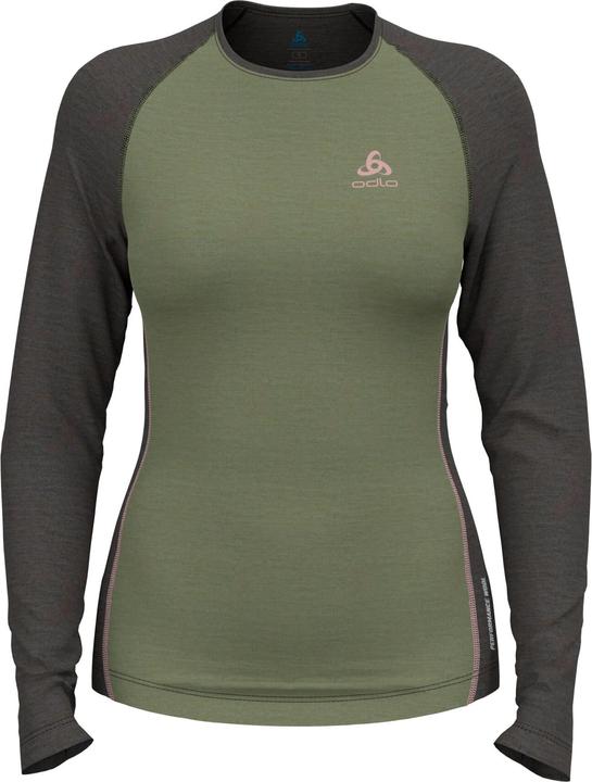 matte green - dark grey melange