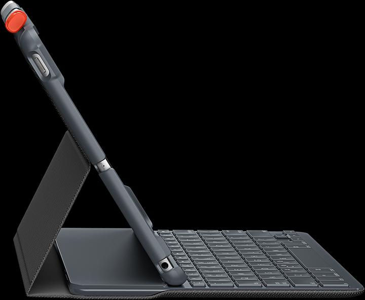 Produktbild Logitech Slim Folio (DE, iPad 2019 (7. Gen), iPad 2020 (8. Gen), iPad 2021 (9. Gen))