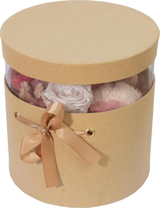Actual product image Migros Ostschweiz Premium roses (stabilised roses) in the Pandora Box (Infinity Flowers)