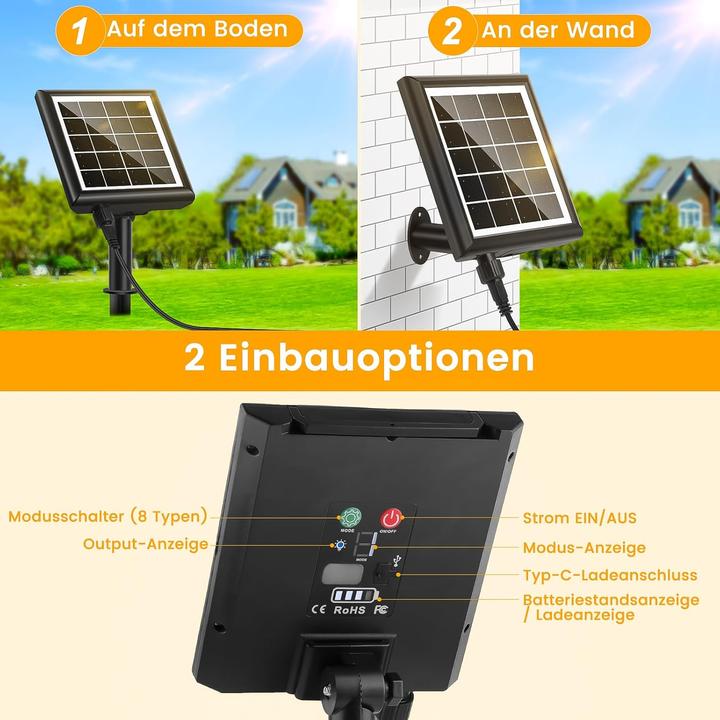Actual product image Lumina Swiss Solar LED Lichterkette ProControl 30m (30 m)