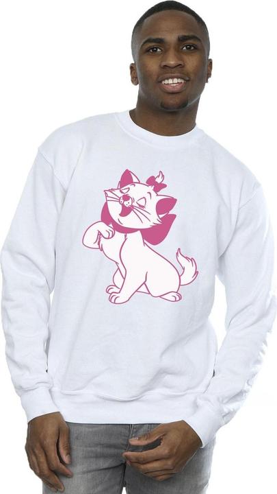 Actual product image Disney Mens The Aristocats Marie Cotton Sweatshirt (S)