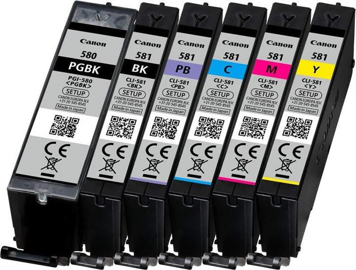 Produktbild Canon PGI-580/CLI-581 Multipack (C, M, Y, BK, PGBK)
