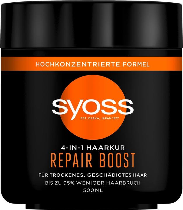 Actual product image Syoss Hair Treatment 4-in-1 Repair Boost 500 g (500 ml)
