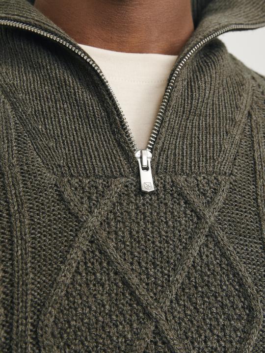 Actual product image Jack & Jones Jprblunorth Knit High Neck Sn (M)