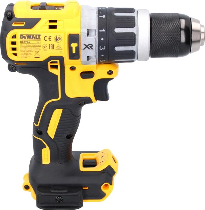 Image du produit DeWalt DCD 796 D2 Perceuse-visseuse à percussion sans fil 18 V 70 Nm Brushless + 2x batterie 2,0 Ah (Fonctionnement sur piles)