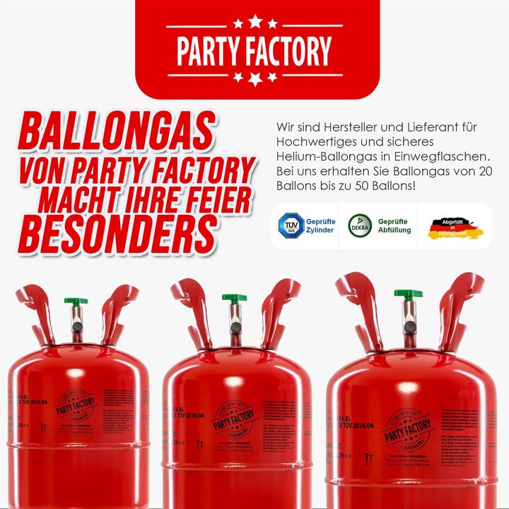 Actual product image Helium bottle