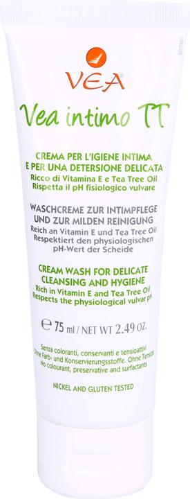Actual product image VEA Intimo TT crème nettoyant crème (75 ml, Intimate washing lotion)