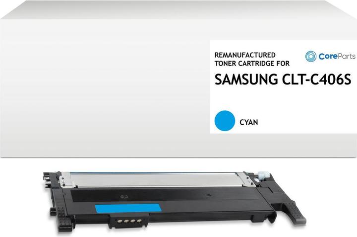 Actual product image CoreParts Laser Toner for Samsung Cyan