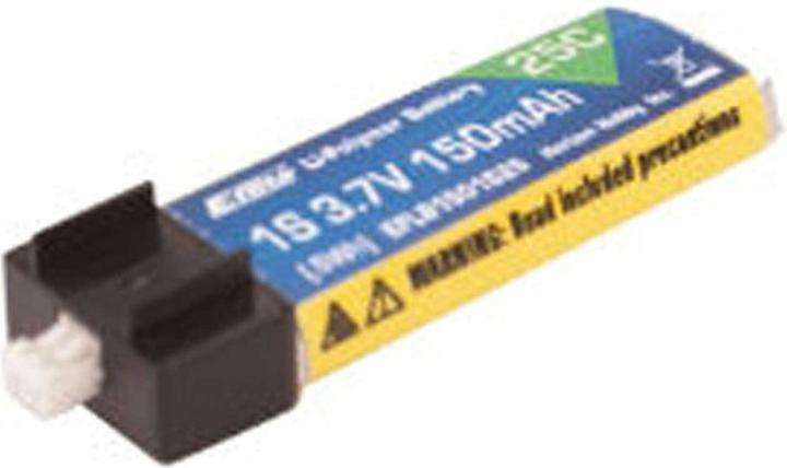 Produktbild E-Flite 1s 3,7v 150mah 25c lipo-akku (3.70 V, 150 mAh)