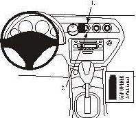 Immagine prodotto Brodit 853400 Supporto per auto Honda Integra