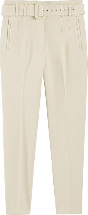 Produktbild La Redoute Collections Röhrenhose mit Gürtel (42)