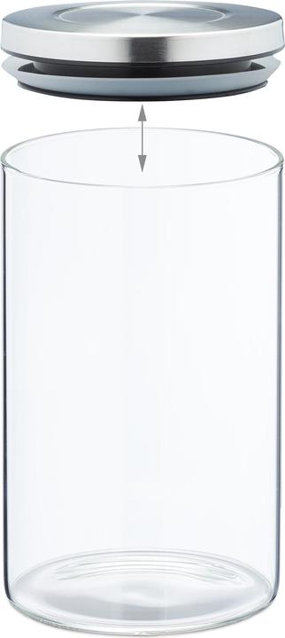 Image du produit Relaxdays 3x verre de réserve (0.80 l)