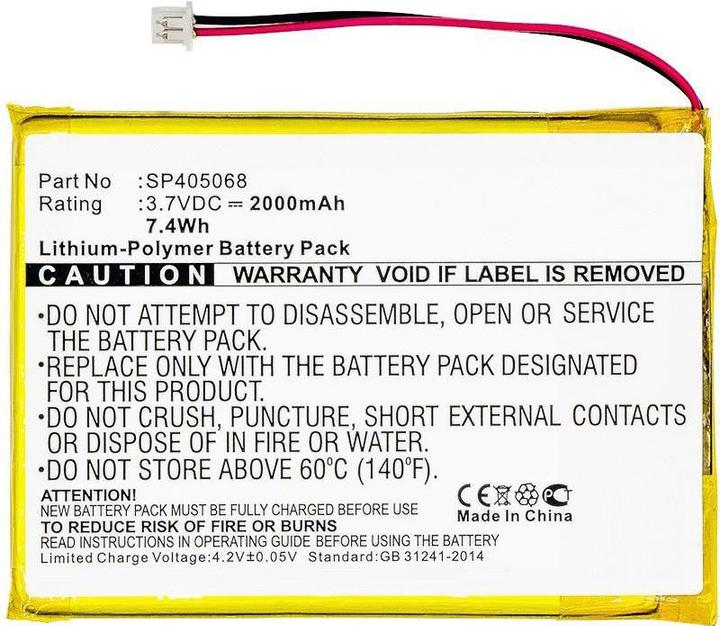 Actual product image CoreParts Battery for Luvion BabyPhone