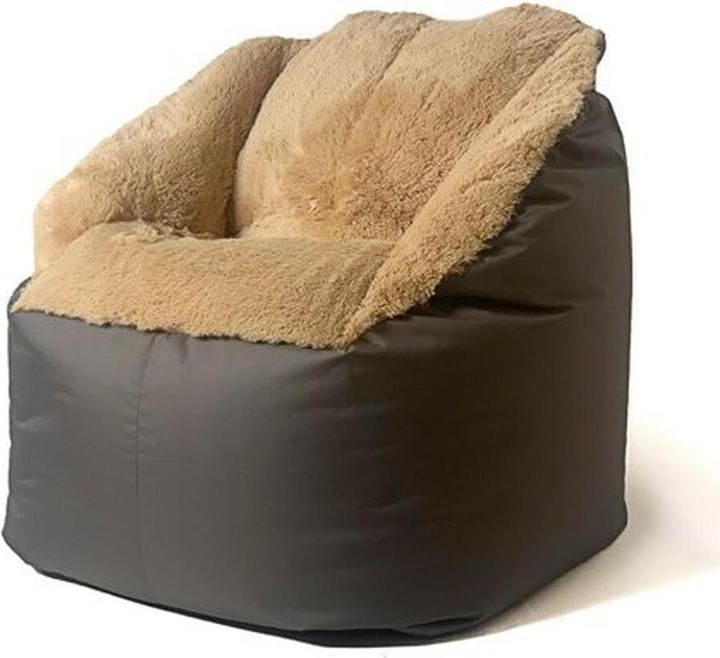 Image du produit Go Gift Sako sac Pouf Fluffy marron XXL 140 x 90 cm