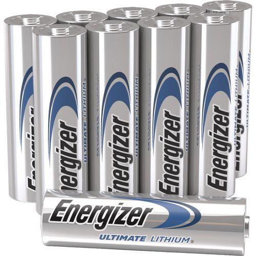 Actual product image Energizer Ultimate Lithium (10 pcs., AA, 3000 mAh)