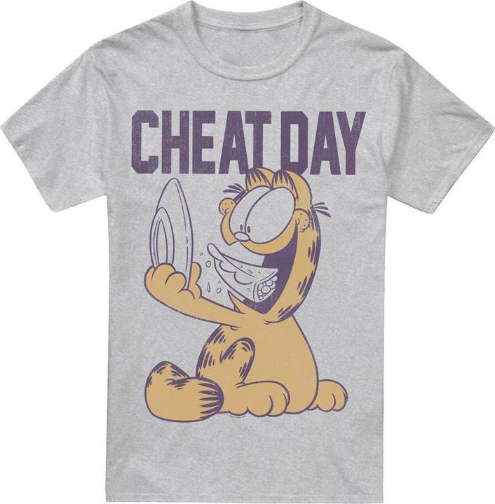 Immagine prodotto Garfield Cheat Day Maglietta Uomo (M)