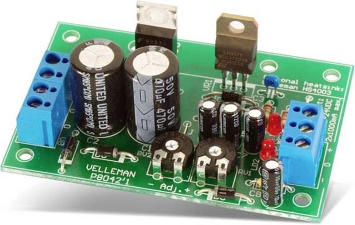 Actual product image Whadda Symmetrical 1 A Power Supply