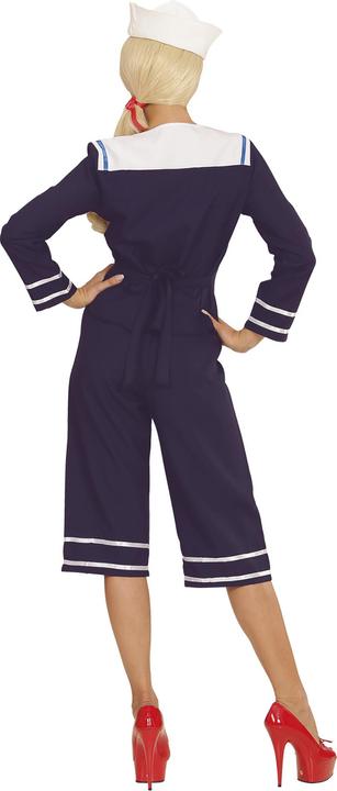 Image du produit Widmann Années 50 PIN UP SAILOR GIRL (haut, pantalon, casquette), S (S)