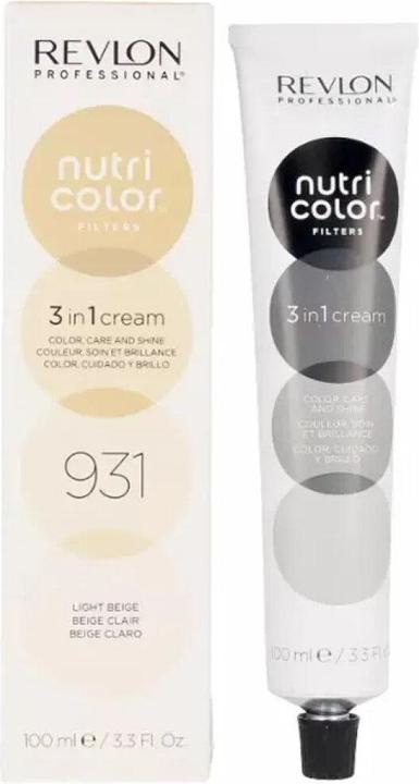 Actual product image Revlon Professional Nutri Color Cream 931 Light Beige (Light beige)