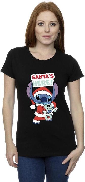 Produktbild Disney Lilo & Stitch Santa's Here TShirt (S)