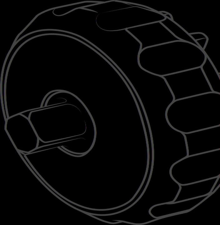 Actual product image Vigor FINGER RATCHET 1/4" (1/4")