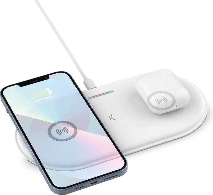 Actual product image KSIX WIRELESS CHARGING 2-IN-1 (30 W)