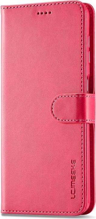 Actual product image LC.Imeeke Samsung A40 (2019) - Wallet Etui mit 3 Kartenfächern & Magnetverschluss, Pink (Samsung Galaxy A40)