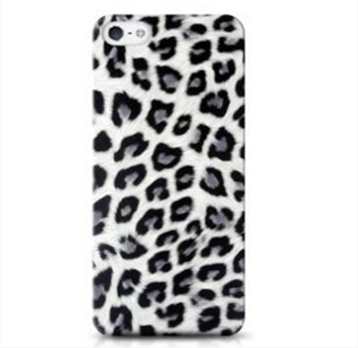 Image du produit Ultra Case Coque Wild Cat pour iPhone 5/5S/SE Motif léopard Blanc/Gris (Apple iPhone 5s, Apple iPhone SE, Apple iPhone 5)