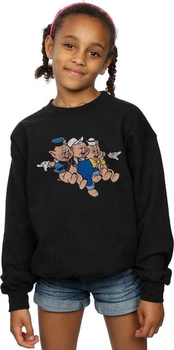 Immagine prodotto Disney Three Little Pigs Jump Felpa Ragazze (140, 146)
