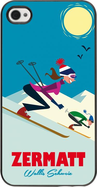 Actual product image PhoneLook Coque Zermatt Ski Downhill (Apple iPhone 4, G4s)