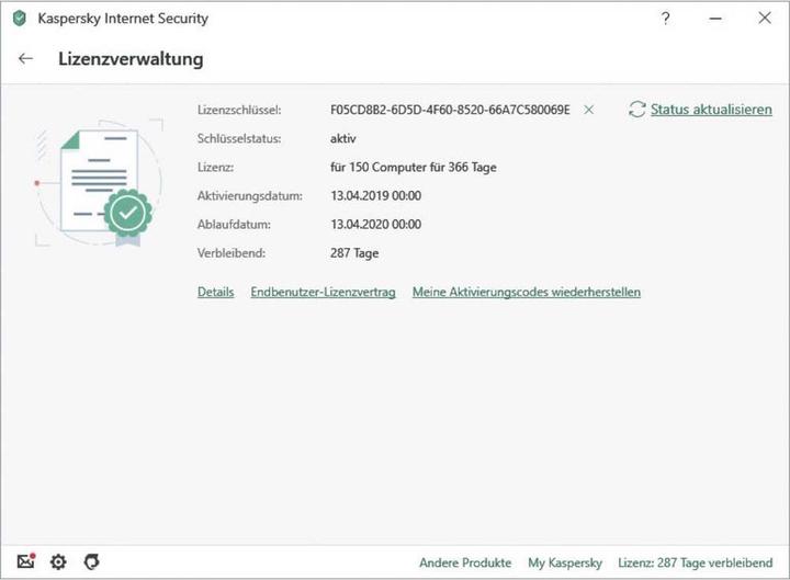 Actual product image Kaspersky Internet Security 2020 (5 User, 12 months)