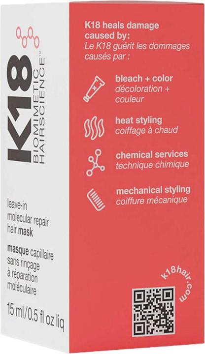 Image du produit K18 Réparation moléculaire (15 ml)