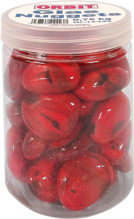 Immagine prodotto Orbit Pepite di vetro, rosso, 0.75kg (Decorazione, altre voci)