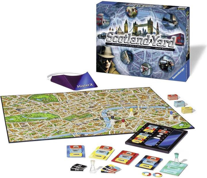 Immagine prodotto Ravensburger Scotland Yard (Tedesco, Francese, Italiano, Inglese)