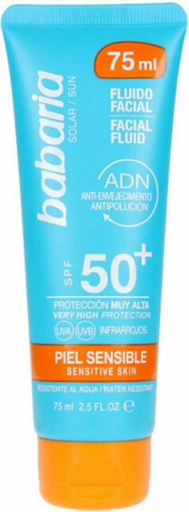Produktbild Babaria SOLAR ADN SENSITIVE crema solar facial SPF50 75 ml (Sonnencreme Gesicht, SPF 50, 75 ml)