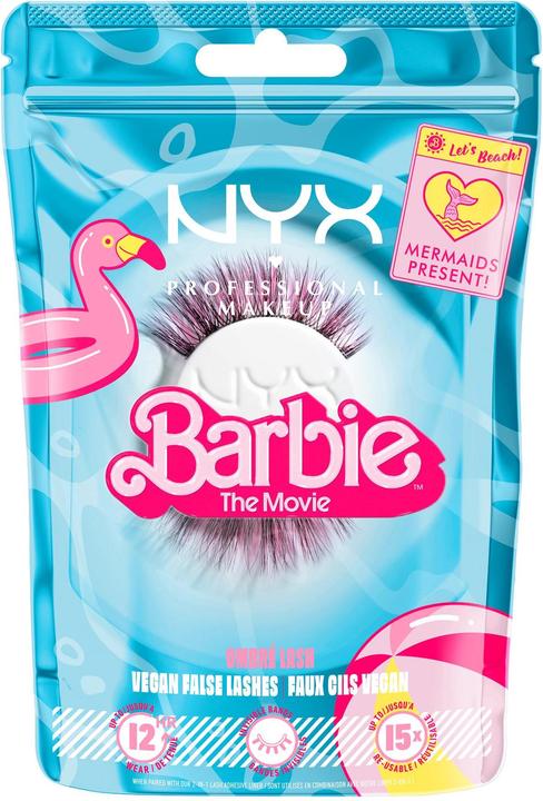 Actual product image NYX Professional Make-Up Fake Lashes Barbie Limited Edition (Artificial eyelashes)