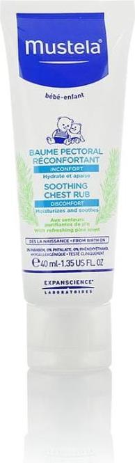 Actual product image Mustela Bébé Soothing Chest Rub