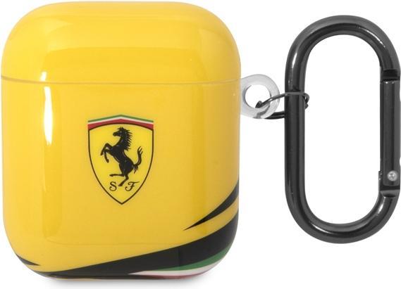 Actual product image Ferrari Protective case for Airpods 1 and 2 Shockproof silicone (Headphone sleeve)