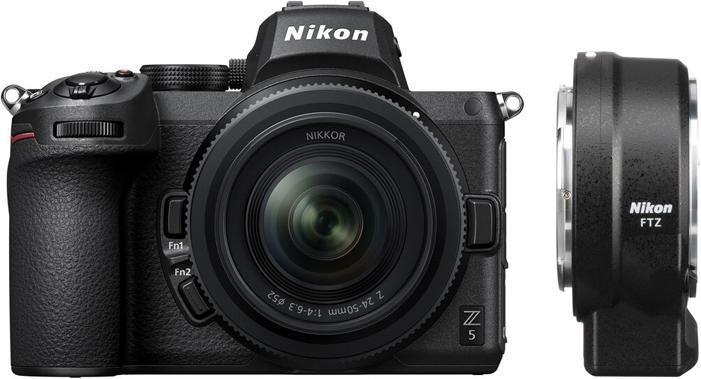 Actual product image Nikon Z 5 Kit incl. FTZ (24 - 50 mm, 24.30 Mpx, Full frame)