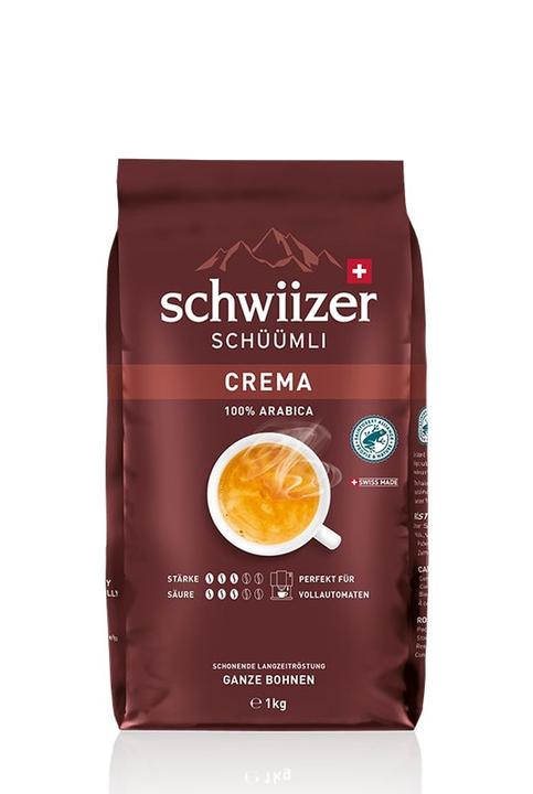 Produktbild Schwiizer Schüümli Crema (1000 g, Mittlere Röstung)