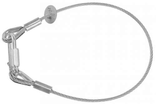 Image du produit Riggatec Safety | WLL 64kg | silber - 100cm Länge | 8mm Stärke | Kettenschnellverschluss