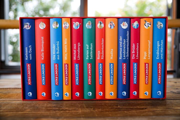 Actual product image Astrid-Lindgren-Edition Die schönsten Romane und Erzählung (German, Astrid Lindgren, 2008)