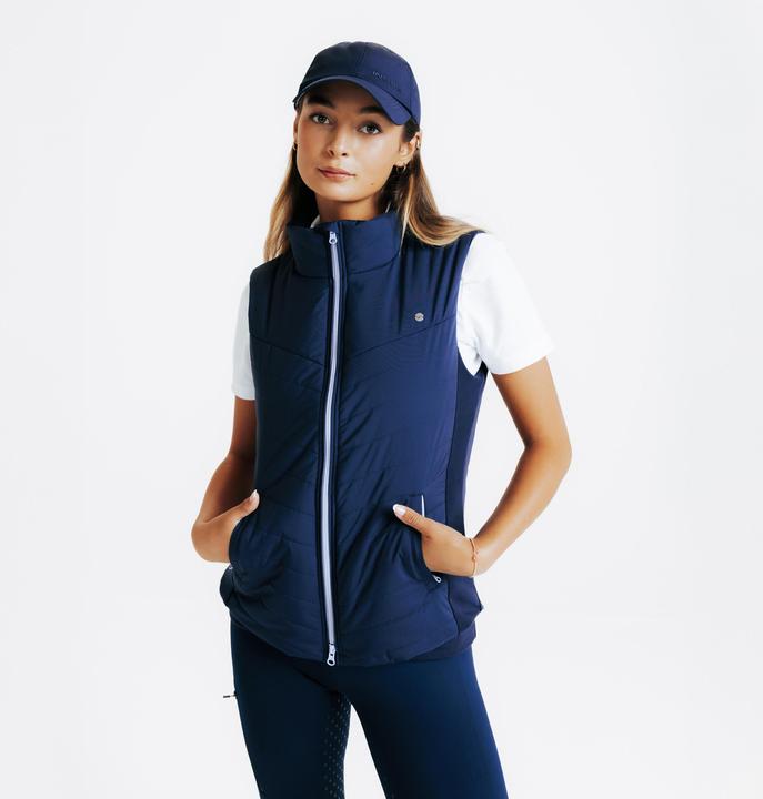 Actual product image Fouganza Reitweste 500 Damen marineblau (M)