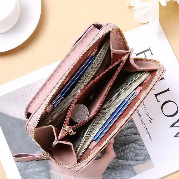 Produktbild PhoneLook 2-in-1-Handytasche Geldbörse mit abnehmbarem Umhängeband