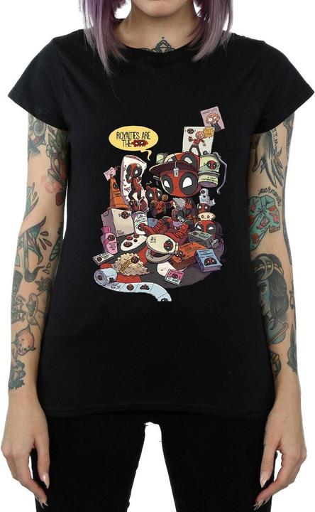 Image du produit - T-shirt DEADPOOL MERCHANDISE ROYALTIES - Femme (M)