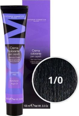 Actual product image Lisap DCM Diapason ammonia-free 1/0 black (Black)