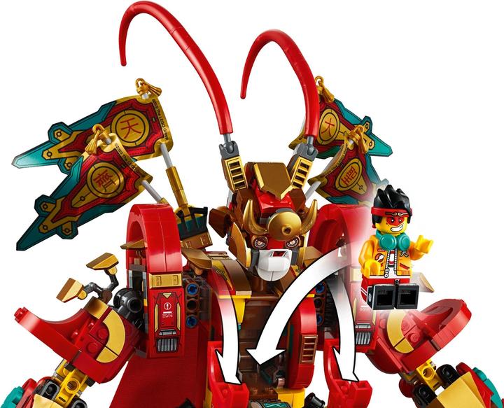 Immagine prodotto LEGO Monkey King Mech (80012, LEGO Monkie Kid, Set LEGO rari)