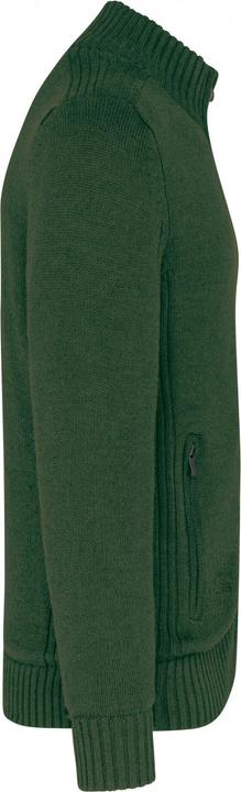Produktbild Kariban Fleece-gefütterte Strickjacke (4XL)